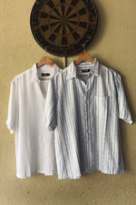 Load image into Gallery viewer, Blue Aztec Oversized Shirt
