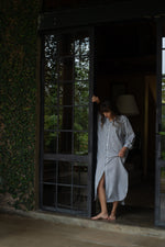 Load image into Gallery viewer, Maxi Shirt Dress - Regency Grey

