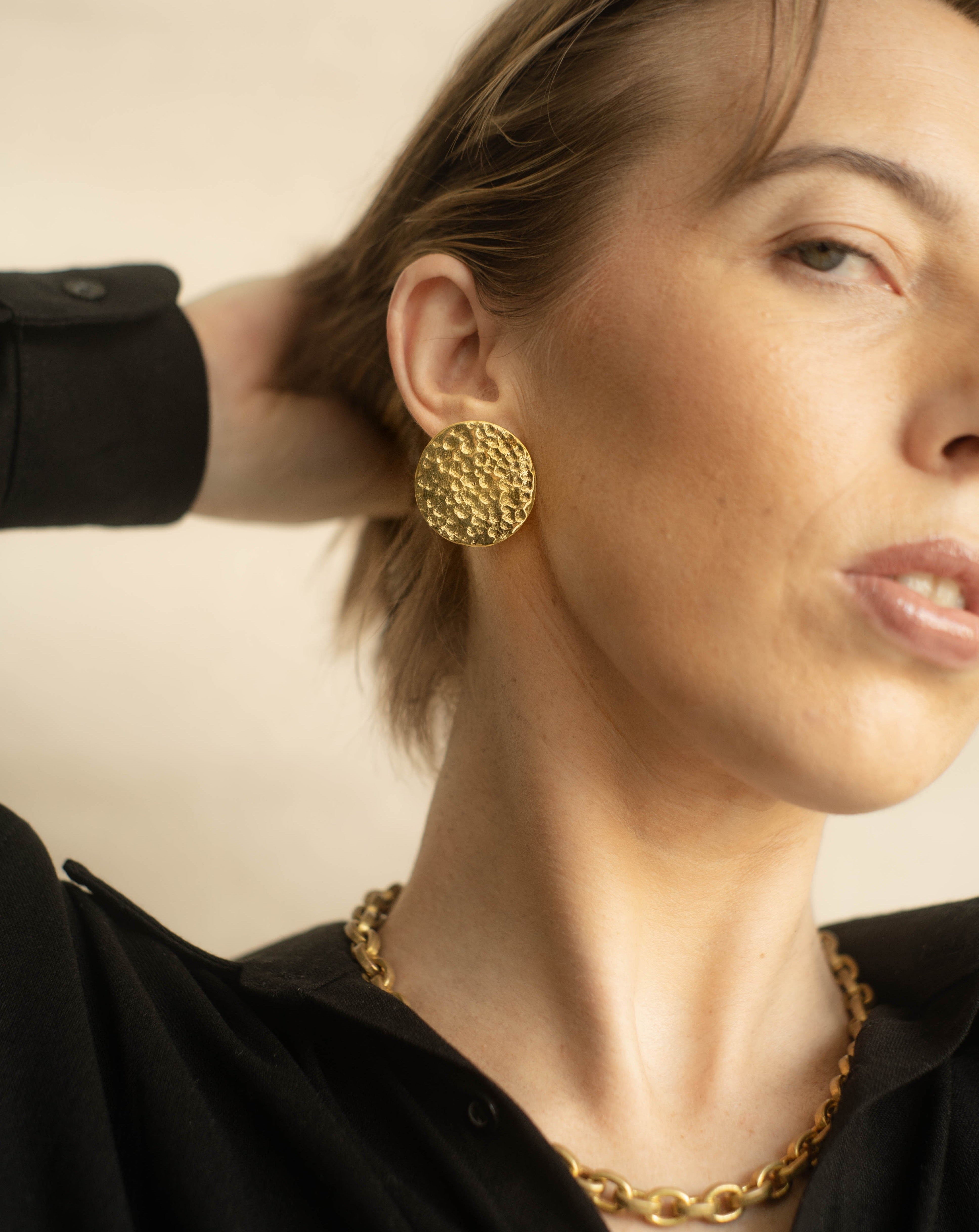 Full Moon Earrings