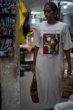 Load image into Gallery viewer, Mangosteen Oversized T-shirt Dress
