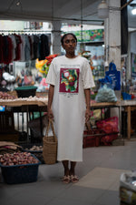 Load image into Gallery viewer, Mangosteen Oversized T-shirt Dress
