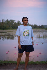 Load image into Gallery viewer, Lotus Oversized T-shirt
