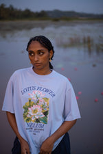 Load image into Gallery viewer, Lotus Oversized T-shirt
