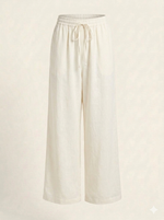 Load image into Gallery viewer, Off White Linen Trousers
